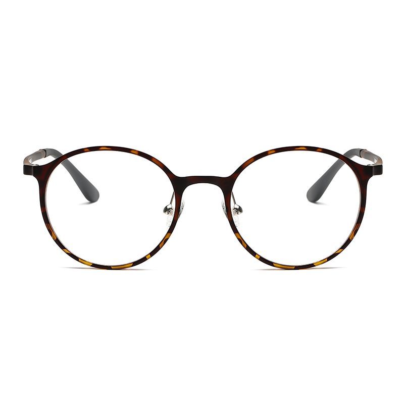 กรอบแว่นทรงกลมเล็ก TR90 เหล็กกล้าคาร์บอนทังสเตนน้ำหนักเบา/4 สี