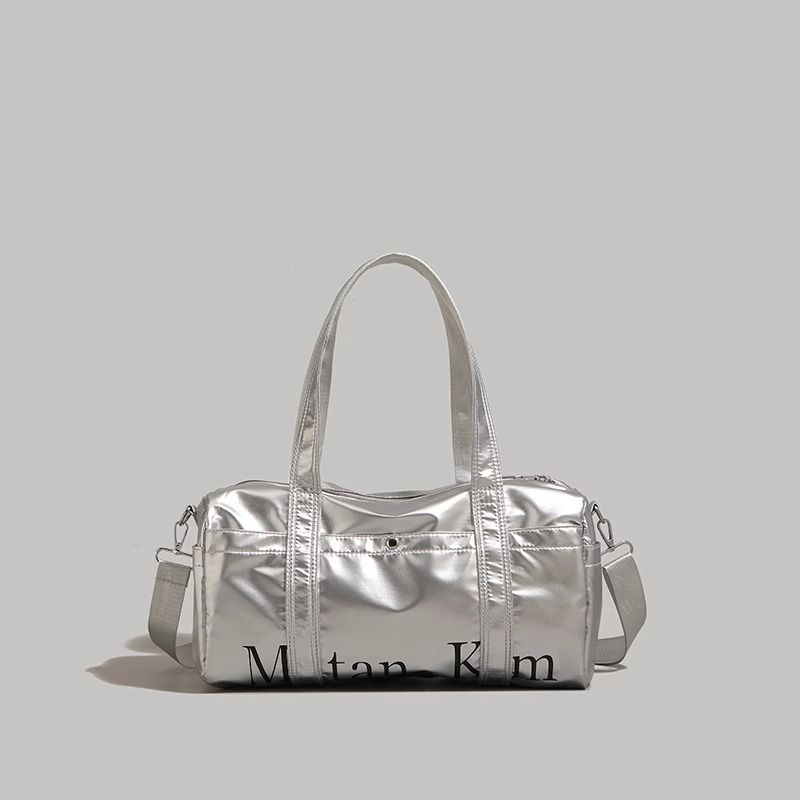 กระเป๋าเดินทางแบบถือขึ้นเครื่องลายตัวอักษรหรูหราน้ำหนักเบาทันสมัย/2 สี