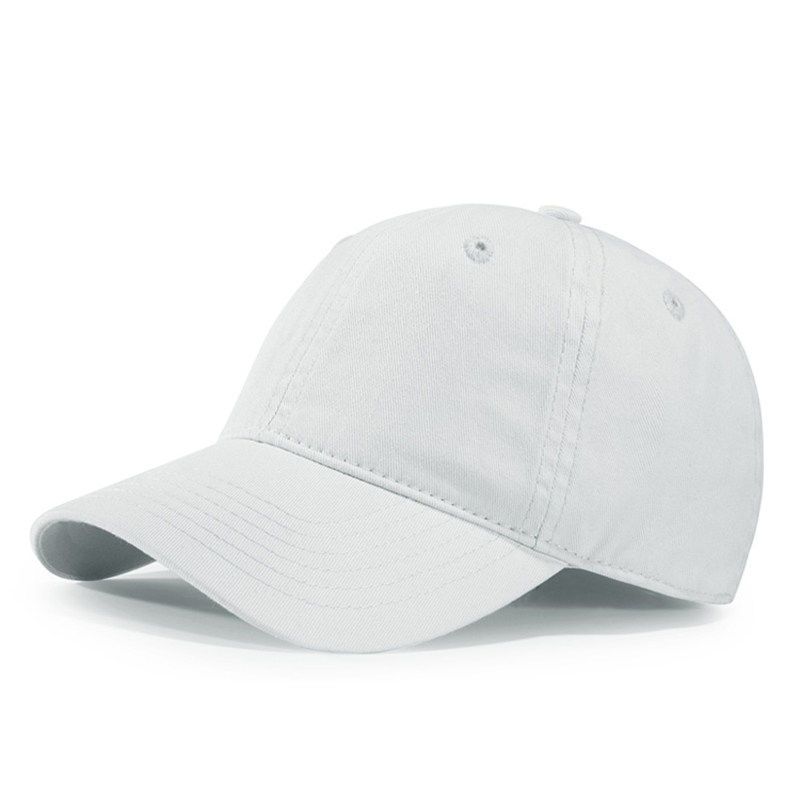 หมวกเบสบอลแบบนิ่มสีพื้นอเนกประสงค์ลำลอง/8 สี