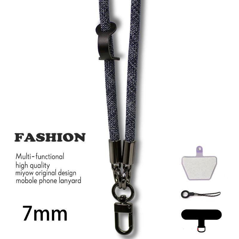 Multifunctional crossbody mobile phone lanyard