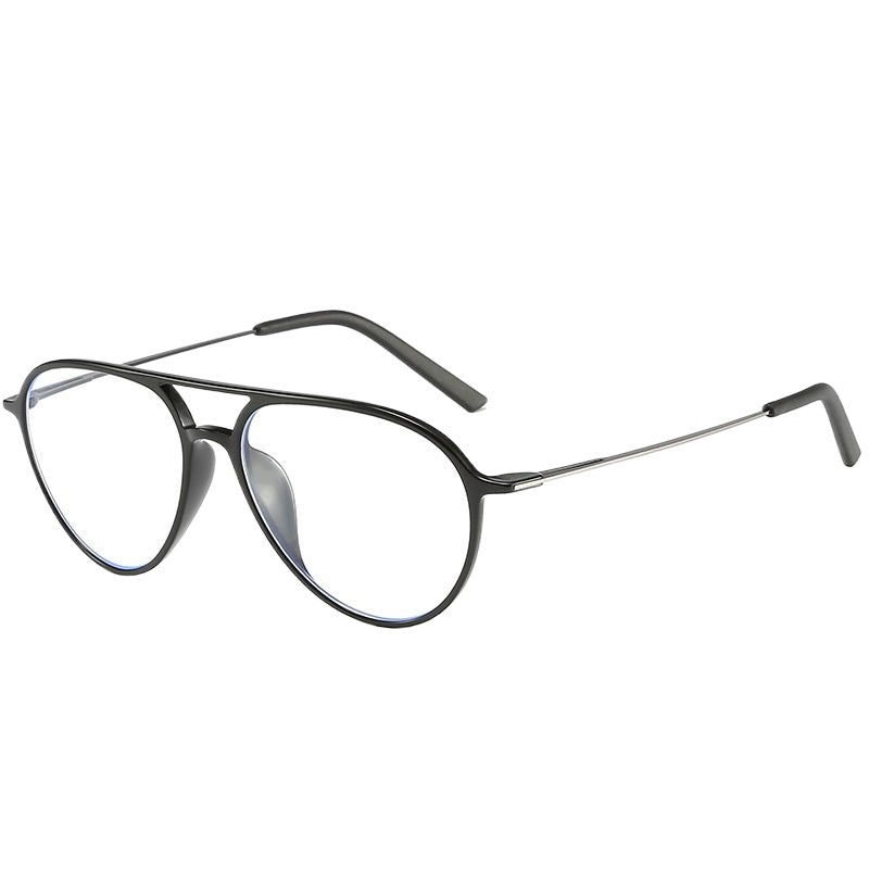 Ultra-light double-beam fashionable flight glasses frame/7 colors