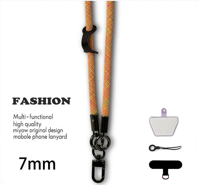 Multifunctional crossbody mobile phone lanyard