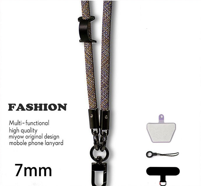 Multifunctional crossbody mobile phone lanyard