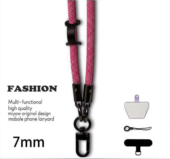 Multifunctional crossbody mobile phone lanyard