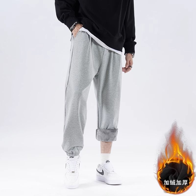 百搭休閒運動束腳衛褲/2色