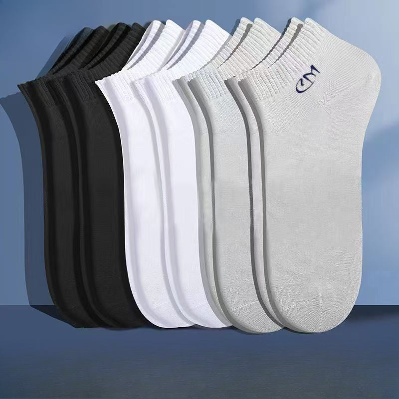 ถุงเท้ากีฬาระงับกลิ่นกายอเนกประสงค์ ดูดซับเหงื่อ สีสันสดใส 4 สี