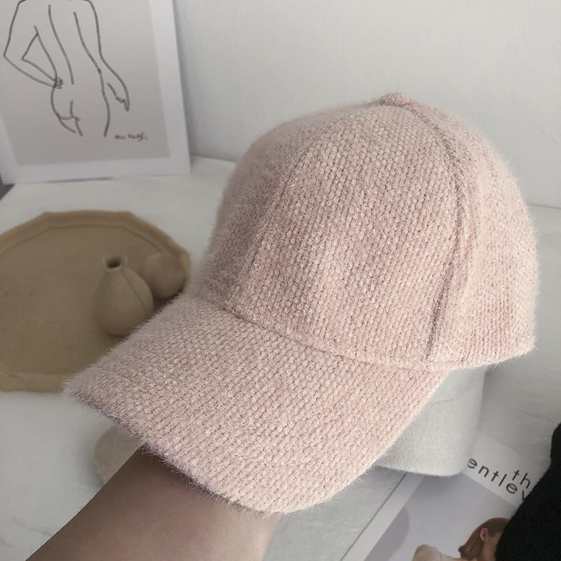 M21秋冬毛呢棒球帽/4色