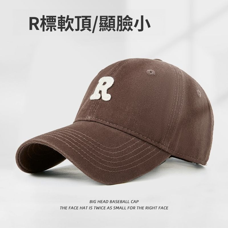 字母R設計多色棒球帽鴨舌帽/8色