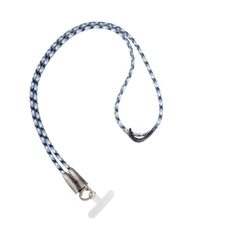 สายคล้องโทรศัพท์แบบคล้องไหล่ป้องกันการสูญหาย 2-in-1 / 4 สี