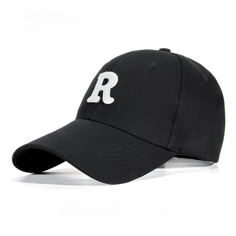 字母R設計多色棒球帽鴨舌帽/8色
