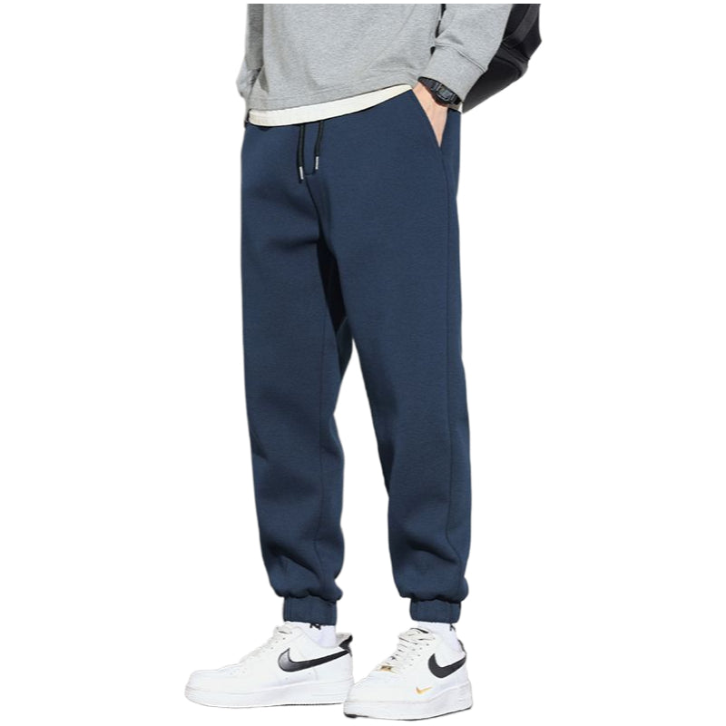 重磅潮流彈性束腳運動長褲/3色