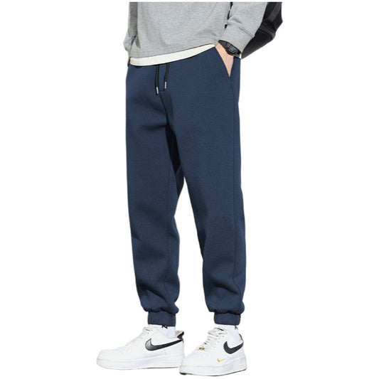 重磅潮流彈性束腳運動長褲/3色