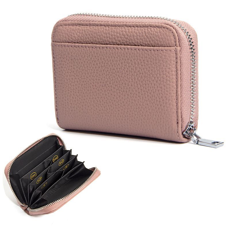 ที่ใส่เหรียญเงินลิ้นจี่ญี่ปุ่น/9สี