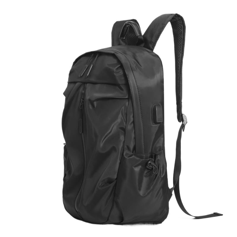 韓系簡約大容量電腦雙肩包/2色