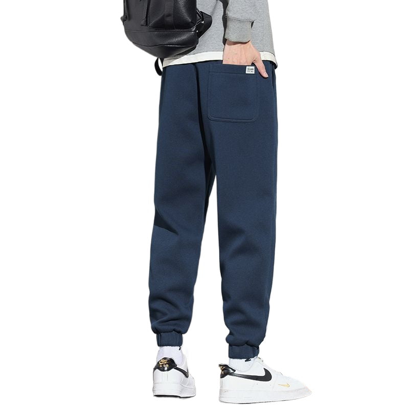 重磅潮流彈性束腳運動長褲/3色