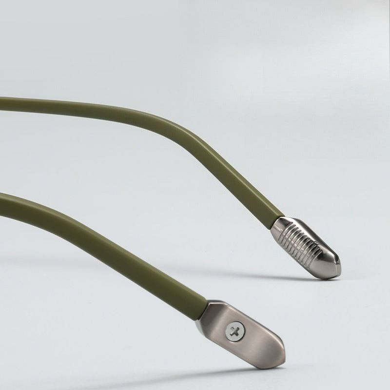 平衡配重TR純鈦多邊形鏡框/7色