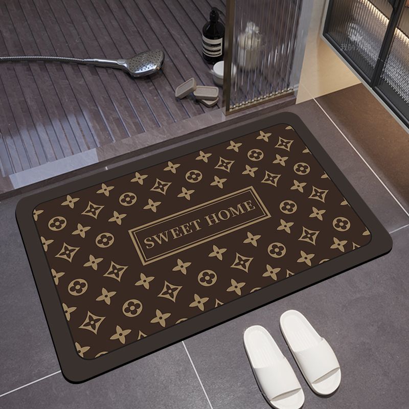 เสื่อปูพื้นกันลื่นไดอะตอมเนื้อนุ่ม/6 สี