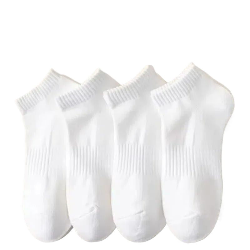 ถุงเท้ากีฬาระบายอากาศดูดซับเหงื่อสำหรับสี่ฤดูสีดำและสีขาว/2 สี