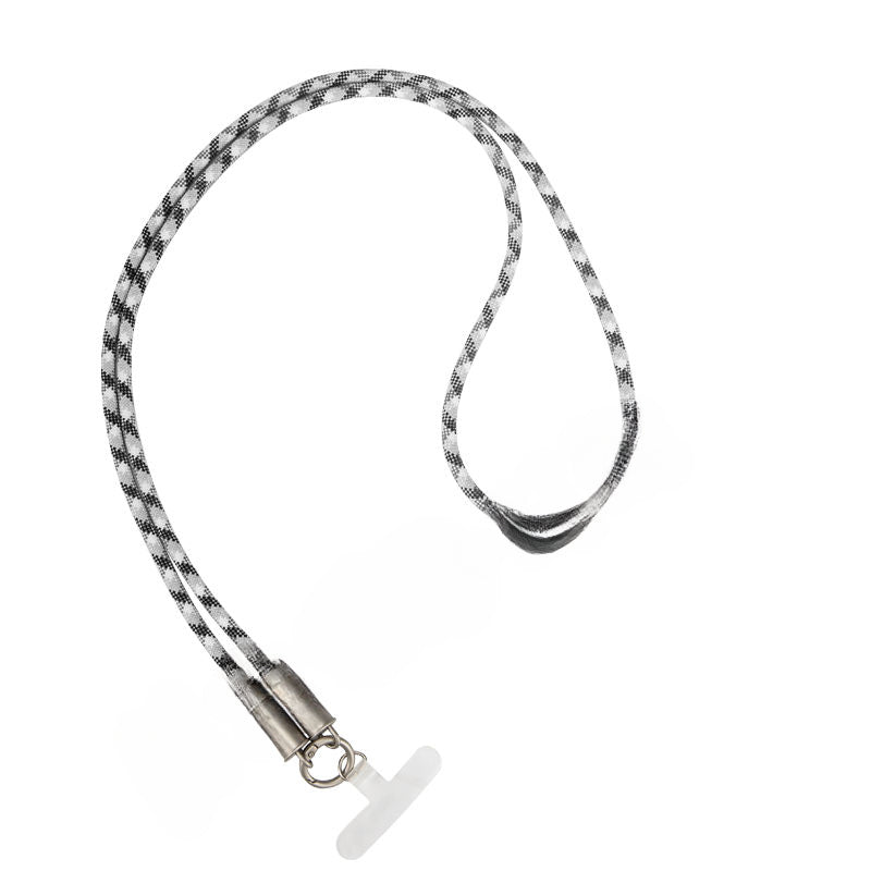 สายคล้องโทรศัพท์แบบคล้องไหล่ป้องกันการสูญหาย 2-in-1 / 4 สี