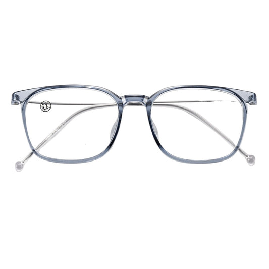 超輕文藝透明純鈦方框眼鏡/6色