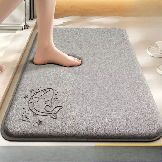 防滑速乾浴室加厚吸水腳踏地墊/9色