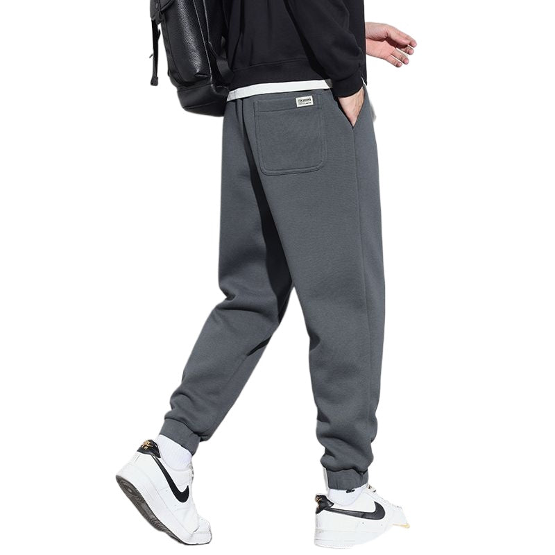 重磅潮流彈性束腳運動長褲/3色