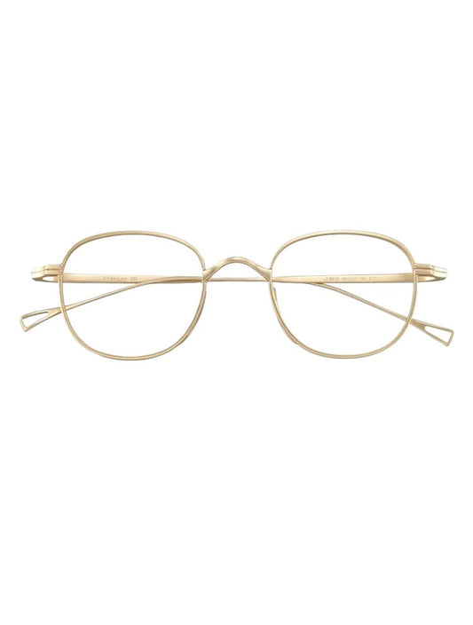 Pure titanium light retro literary frame 