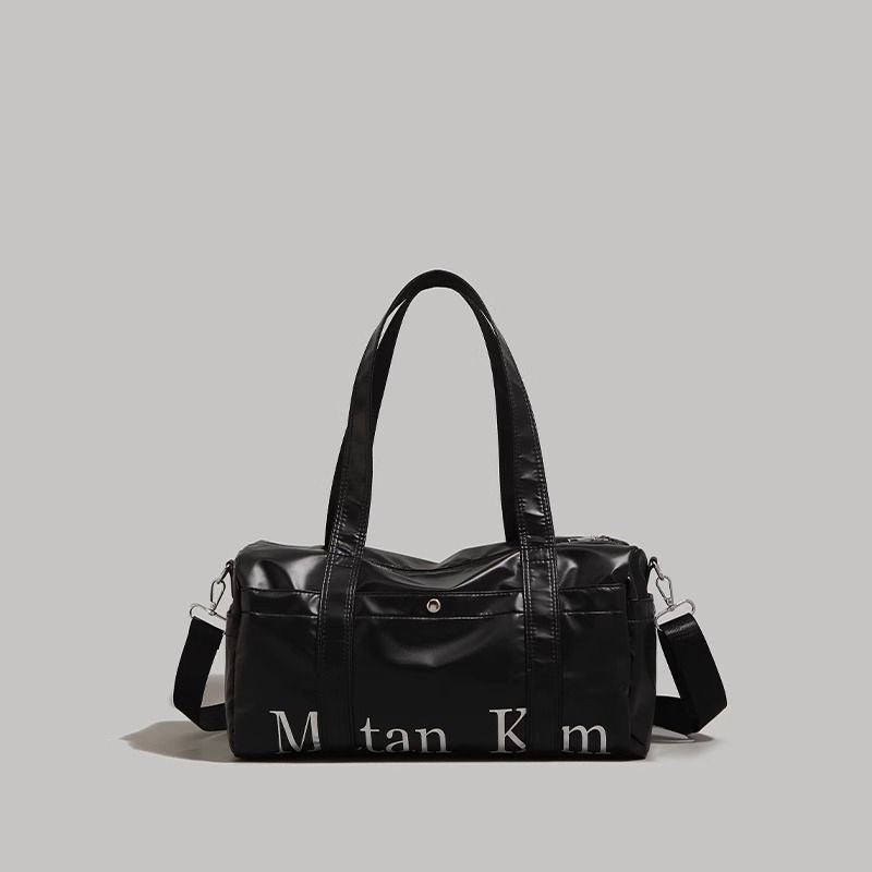 กระเป๋าเดินทางแบบถือขึ้นเครื่องลายตัวอักษรหรูหราน้ำหนักเบาทันสมัย/2 สี