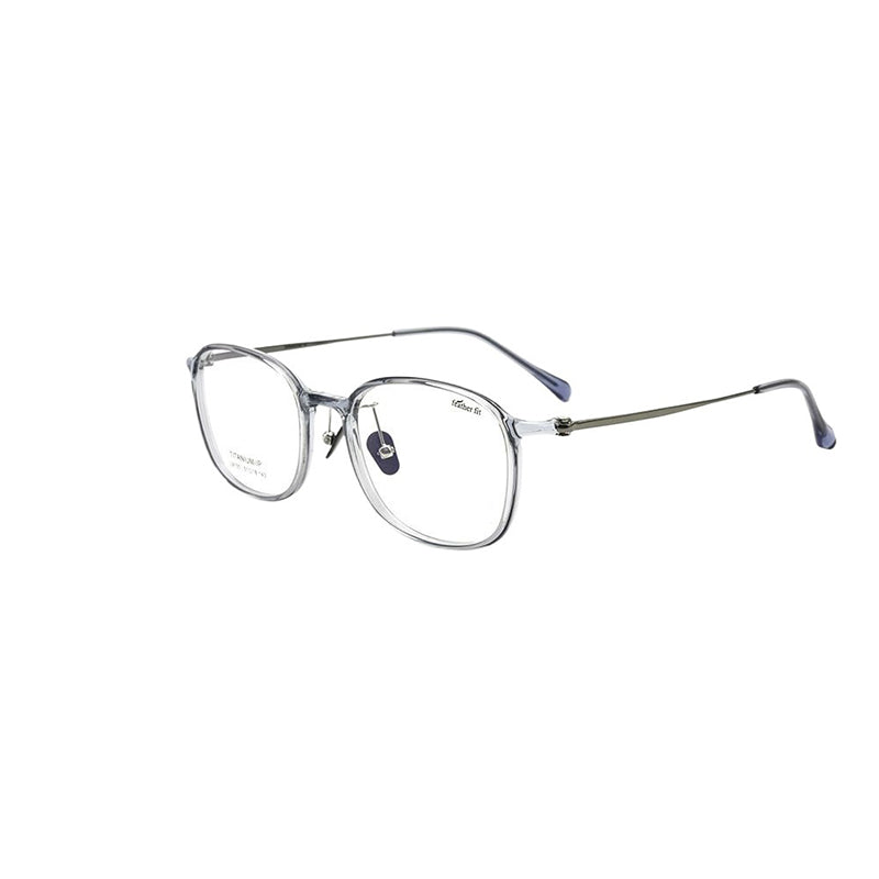 Ultra-Lightweight Classic Feather-Titanium Round Frame / 6 Colors