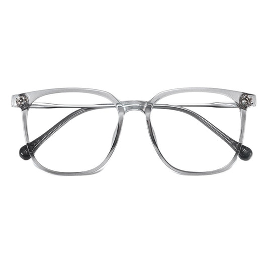 復古質感輕巧方型透明鏡框/3色