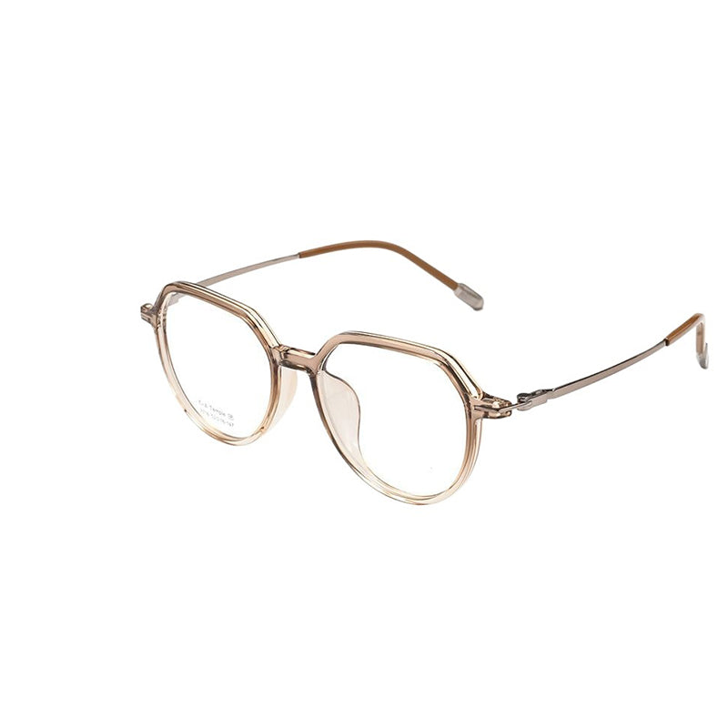 平衡配重TR純鈦多邊形鏡框/7色