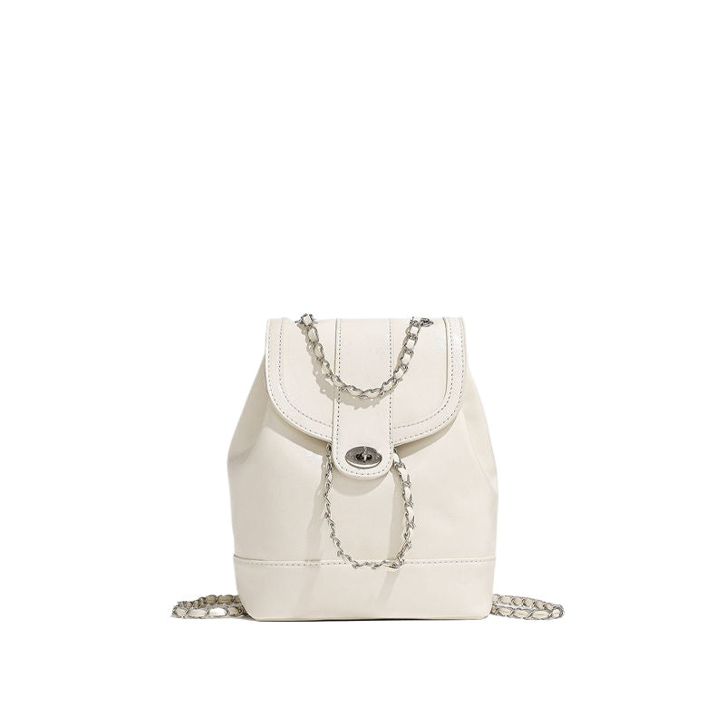 กระเป๋าเป้สะพายข้างโซ่ทอง สไตล์ชาแนล/3 สี