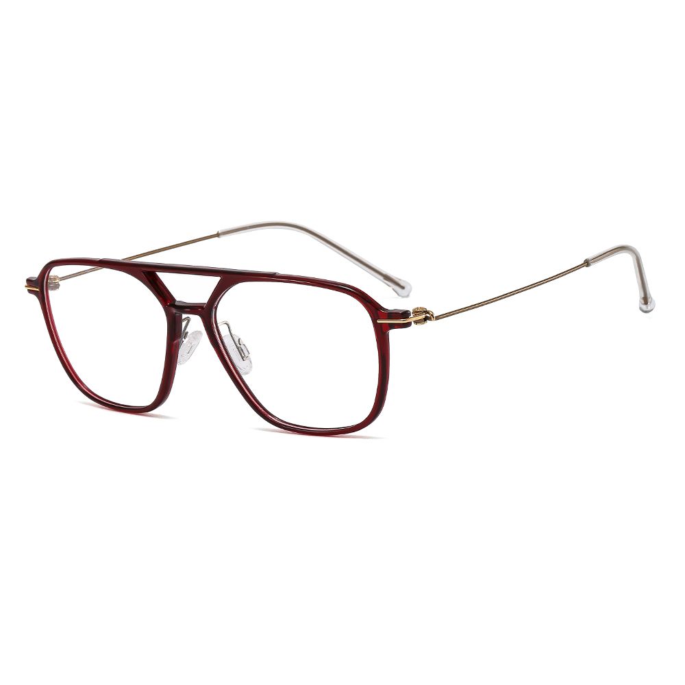 韓系復古雙梁超輕眼鏡框/6色