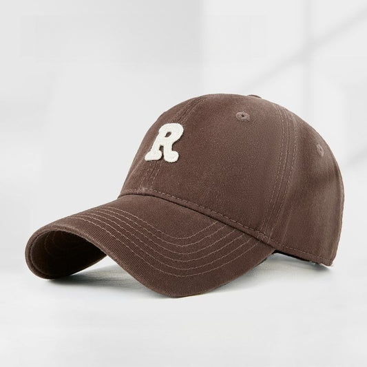 字母R設計多色棒球帽鴨舌帽/8色