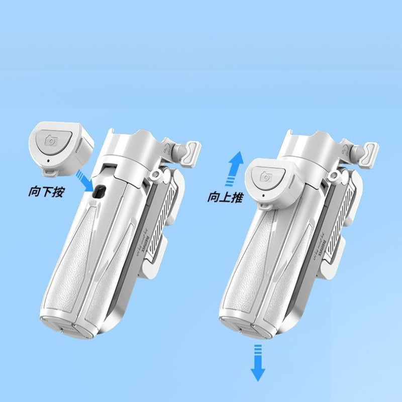 ไม้เซลฟี่หมุนได้ขนาดเล็กสำหรับถ่ายภาพท่องเที่ยว/2 สี