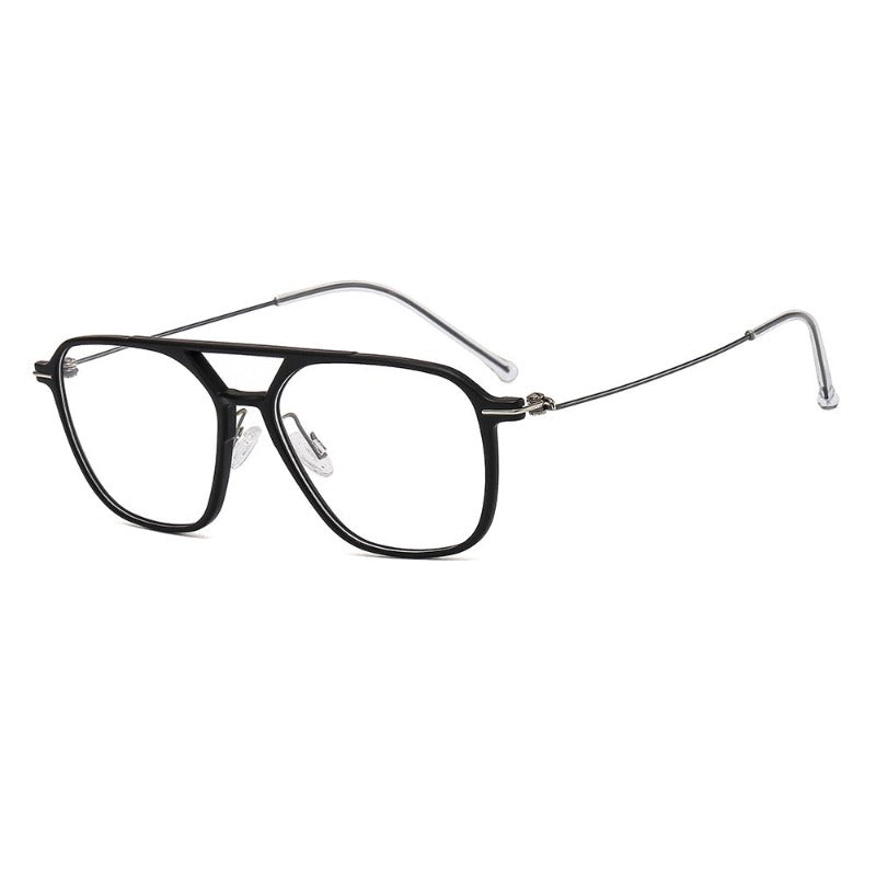 韓系復古雙梁超輕眼鏡框/6色