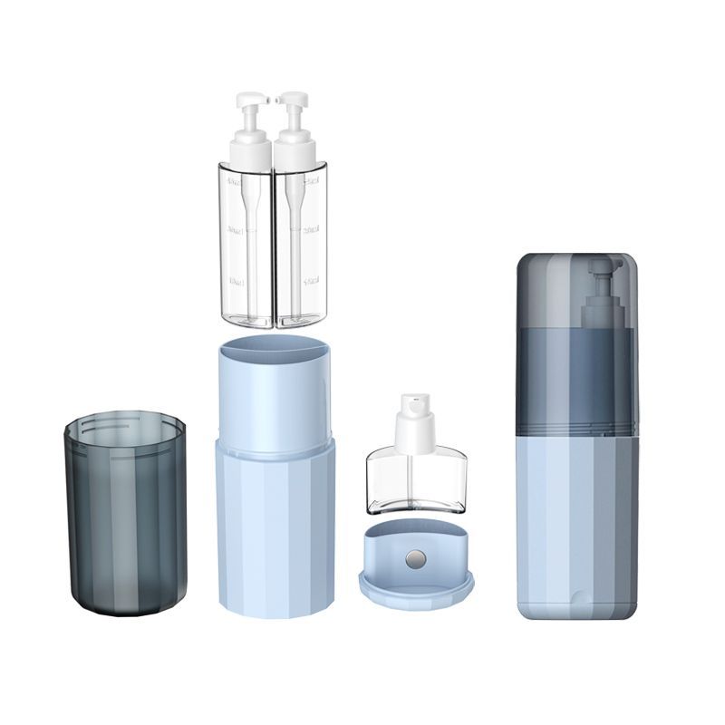 ชุดแปรงสีฟัน 3-in-1 อเนกประสงค์พกพาสำหรับเดินทาง / 3 สี