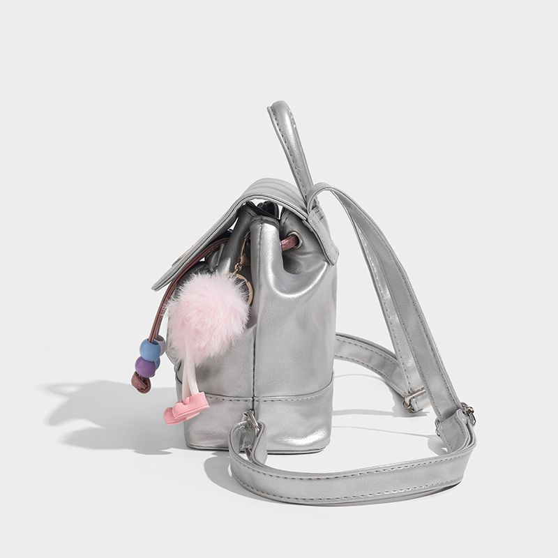 กระเป๋าเป้สะพายหลังมินิสไตล์ย้อนยุคแบบอเมริกัน / 3 สี