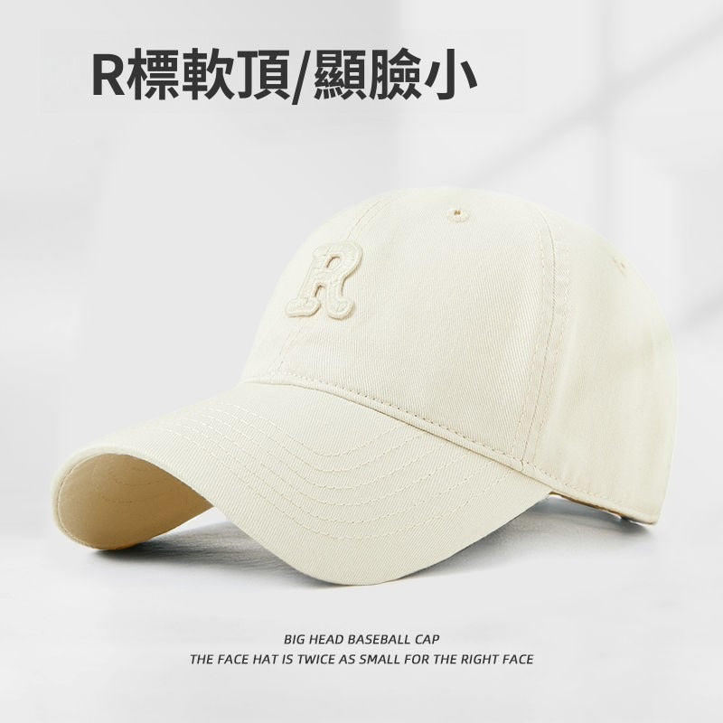 字母R設計多色棒球帽鴨舌帽/8色