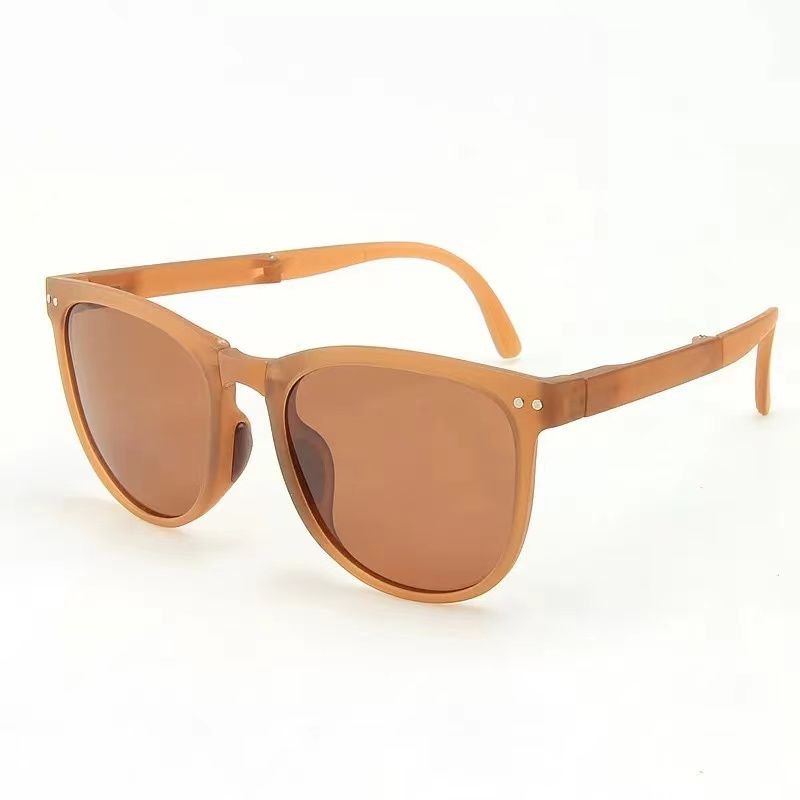 Folding air cushion pocket sunglasses/6 colors