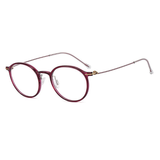 超輕果凍感塑鋼小圓框/6色