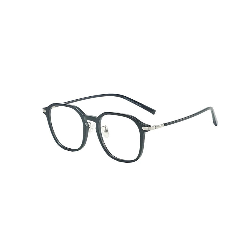 超輕時尚經典方型複合鏡框/3色