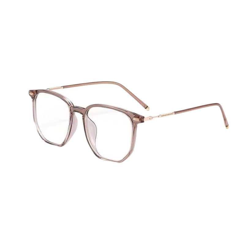 超輕修顏多邊形大方框眼鏡/4色