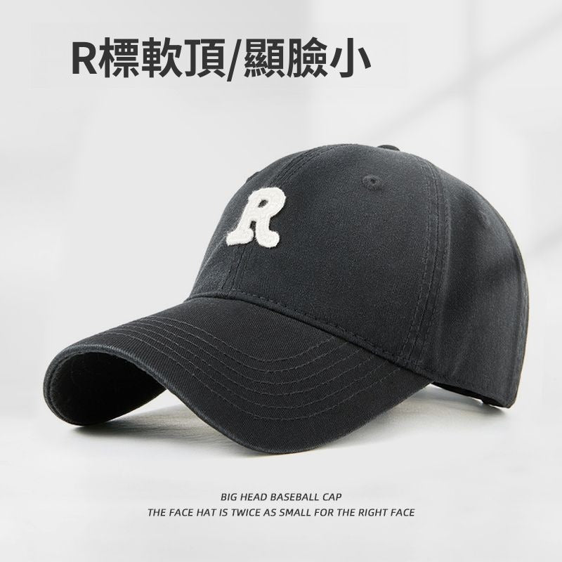 字母R設計多色棒球帽鴨舌帽/8色