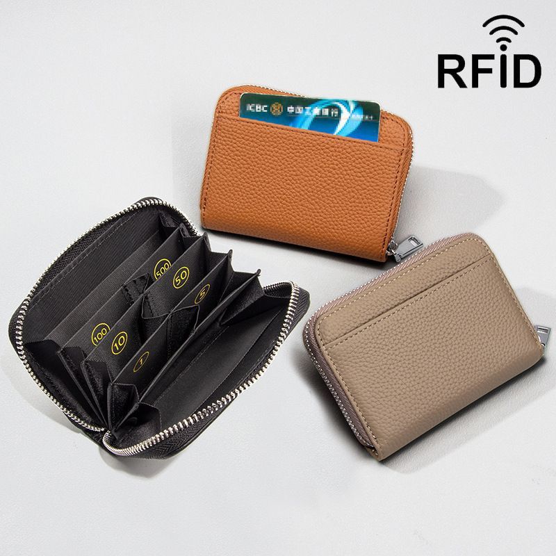 ที่ใส่เหรียญเงินลิ้นจี่ญี่ปุ่น/9สี