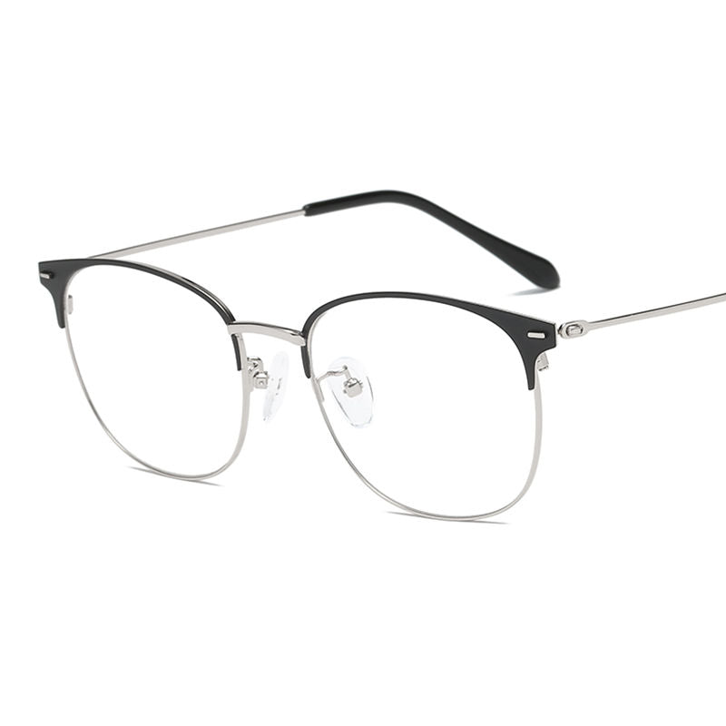 กรอบแว่นทรงกลมโลหะน้ำหนักเบามาก / 3 สี