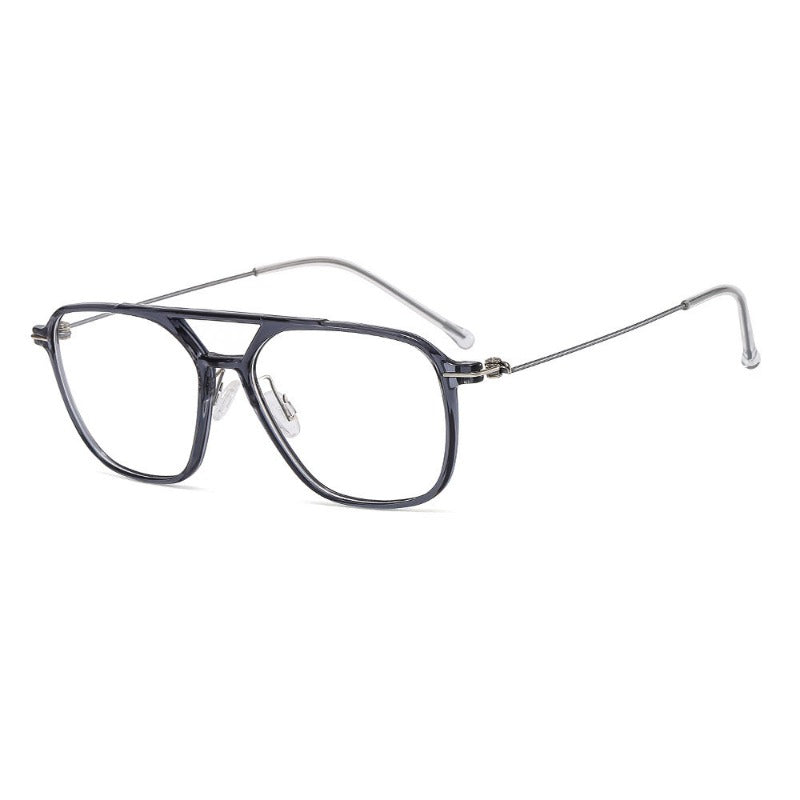 韓系復古雙梁超輕眼鏡框/6色