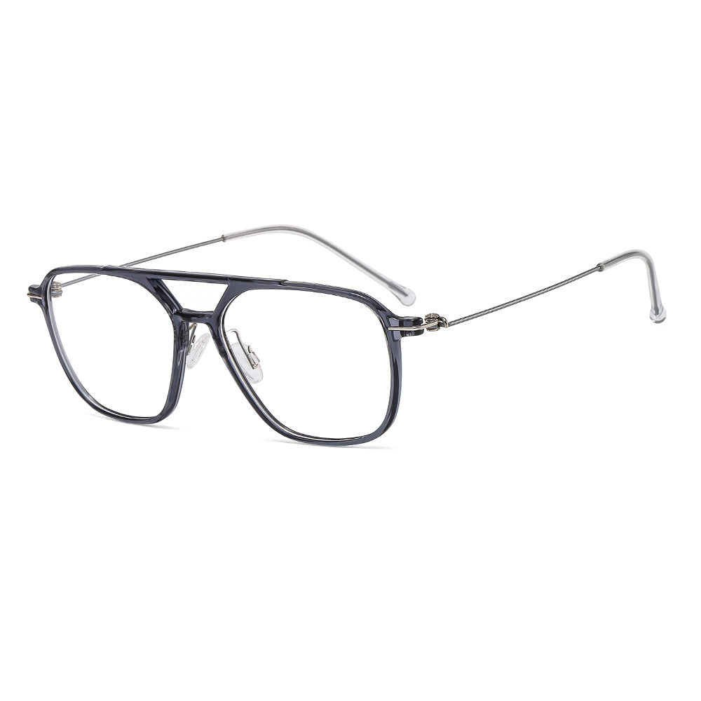 韓系復古雙梁超輕眼鏡框/6色