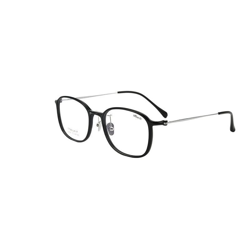 Ultra-Lightweight Classic Feather-Titanium Round Frame / 6 Colors