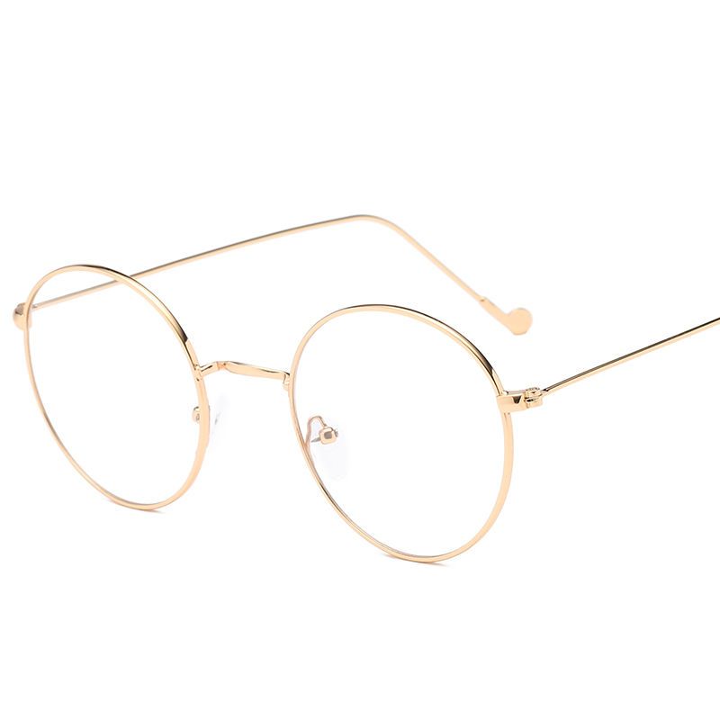 超輕復古小臉素顏卯型眼鏡框/5色